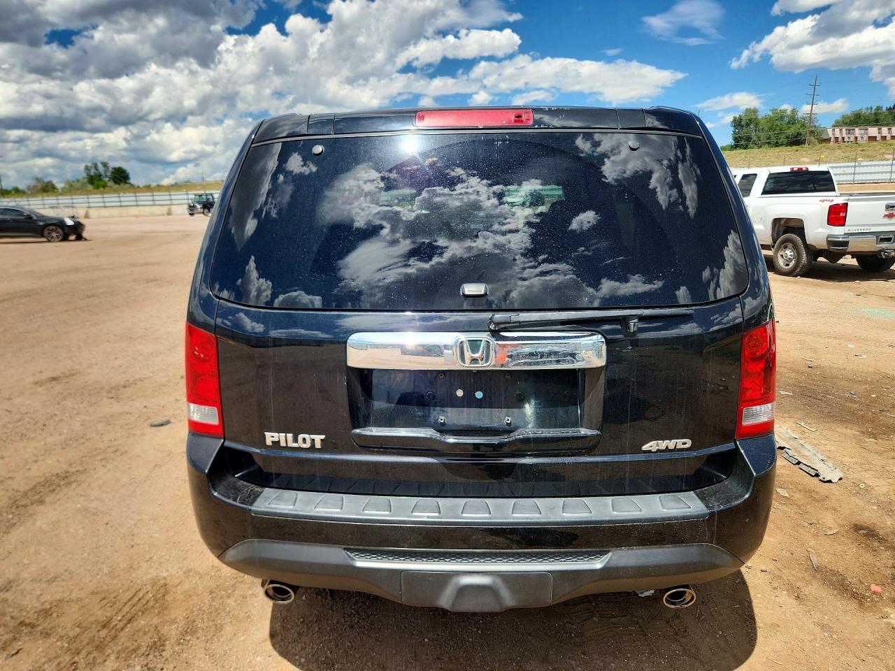2013 Honda Pilot Exl Черный vin: 5FNYF4H54DB032546