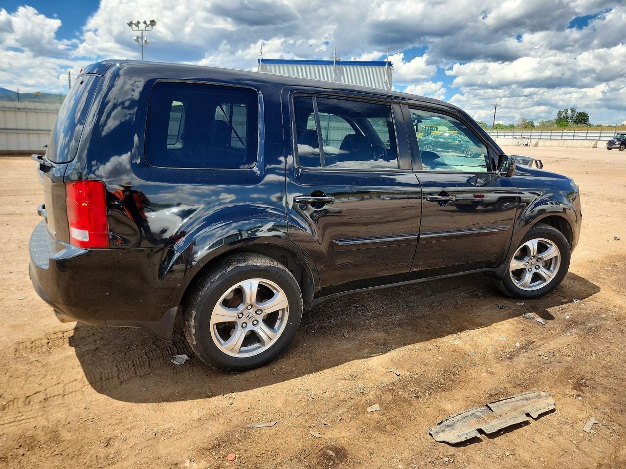 2013 Honda Pilot Exl Черный vin: 5FNYF4H54DB032546
