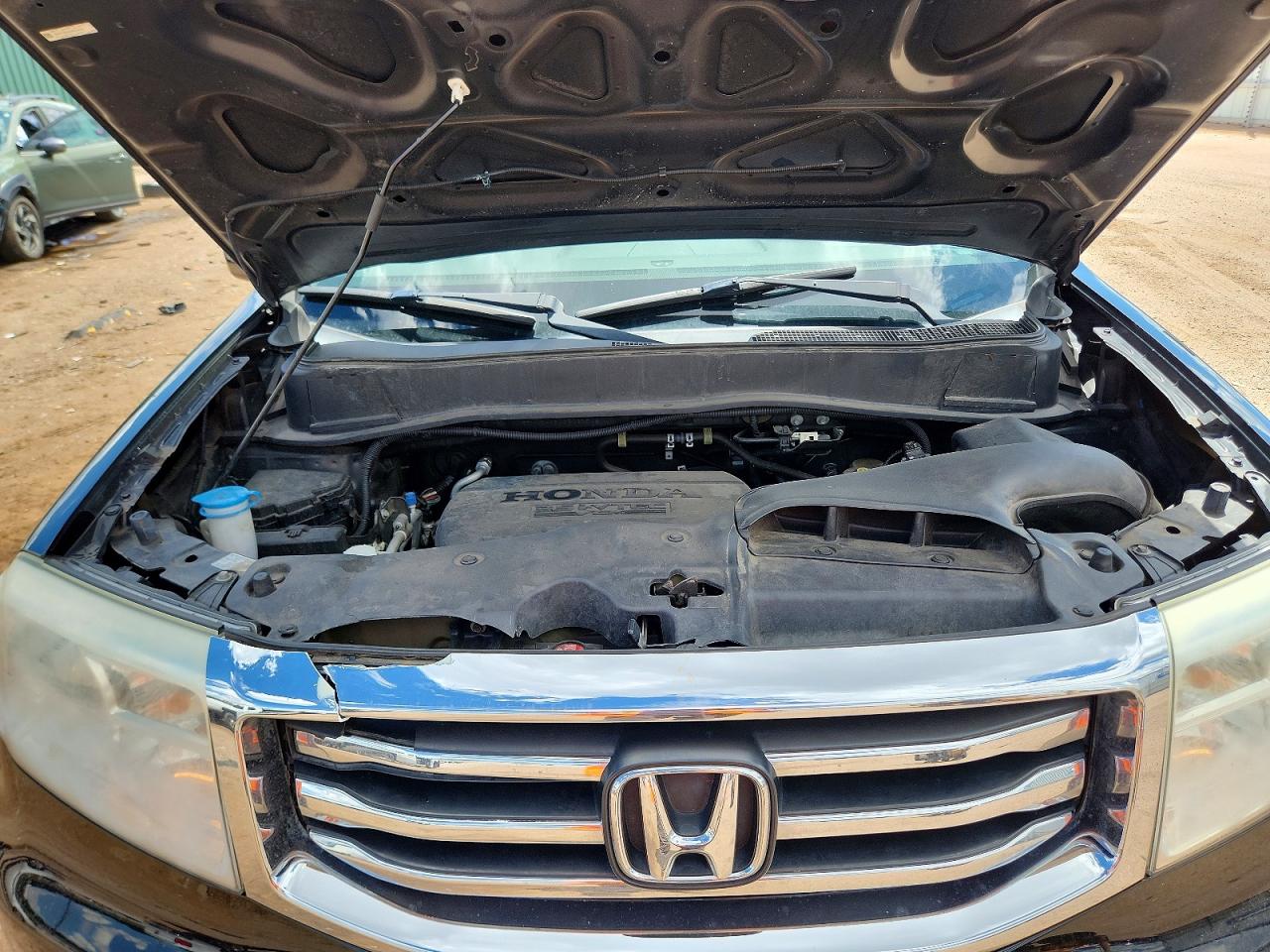 2013 Honda Pilot Exl Черный vin: 5FNYF4H54DB032546