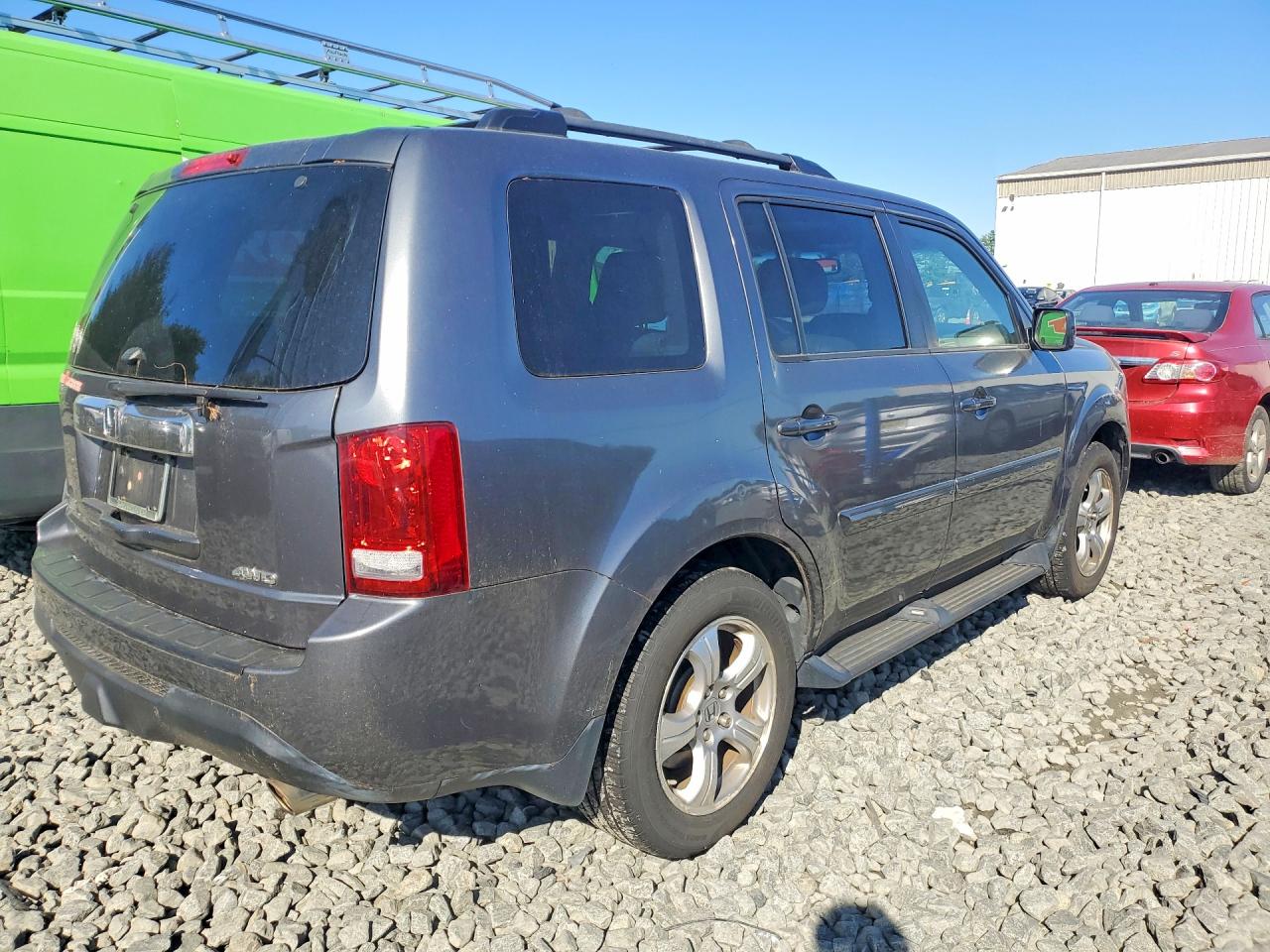 2013 Honda Pilot Exl Gray vin: 5FNYF4H54DB034460