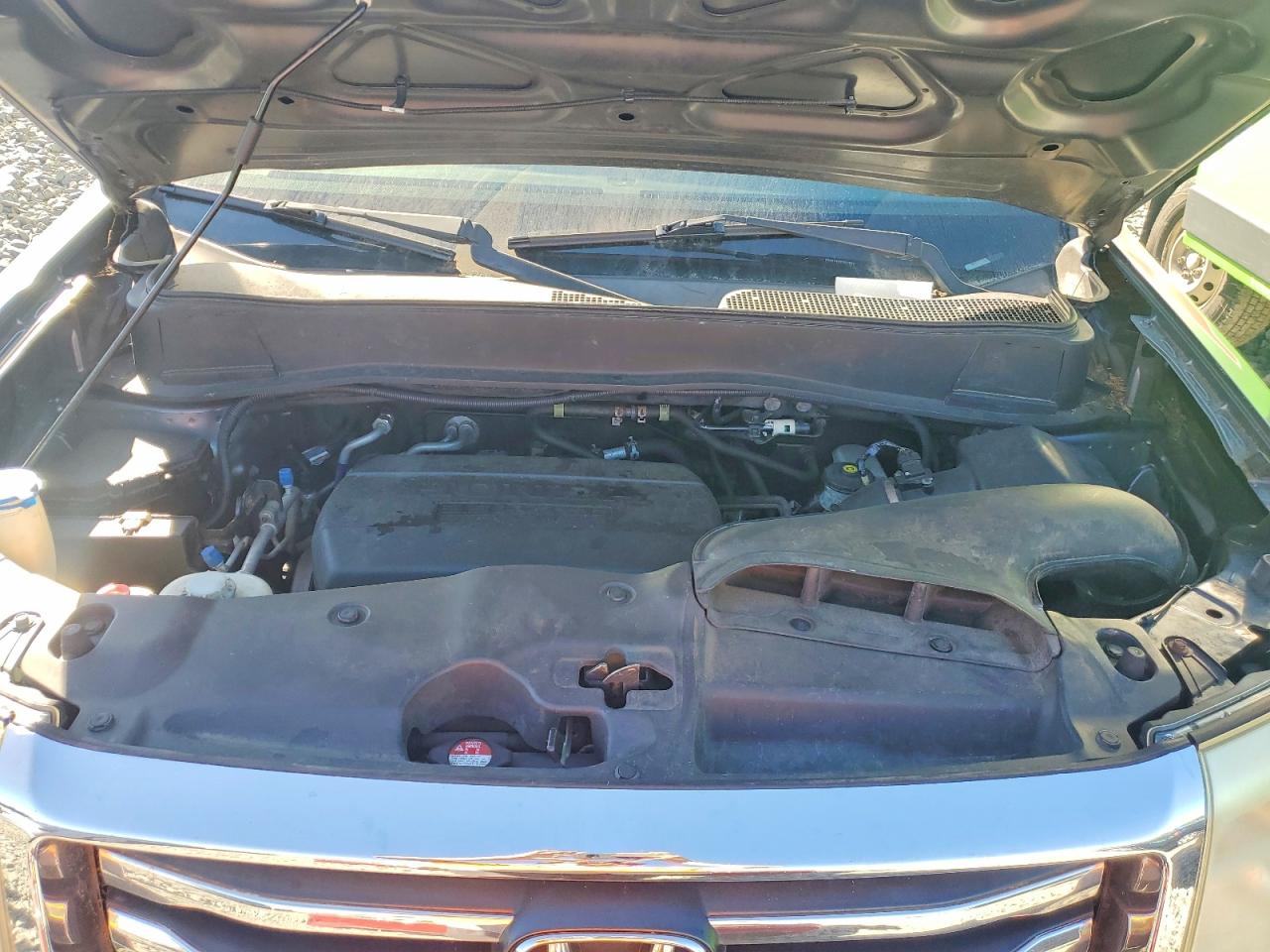 2013 Honda Pilot Exl Gray vin: 5FNYF4H54DB034460