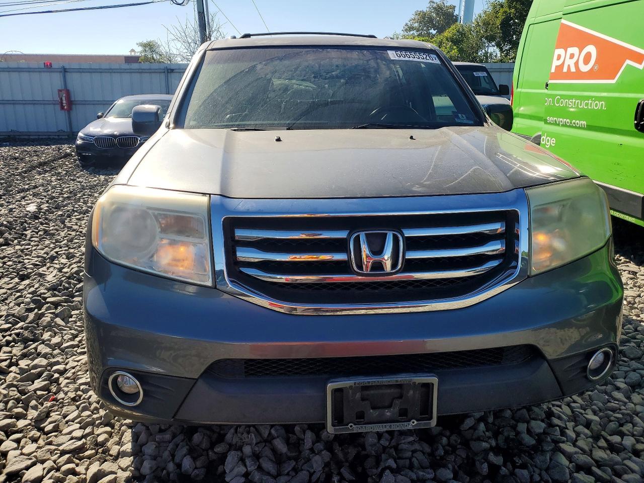 2013 Honda Pilot Exl Gray vin: 5FNYF4H54DB034460