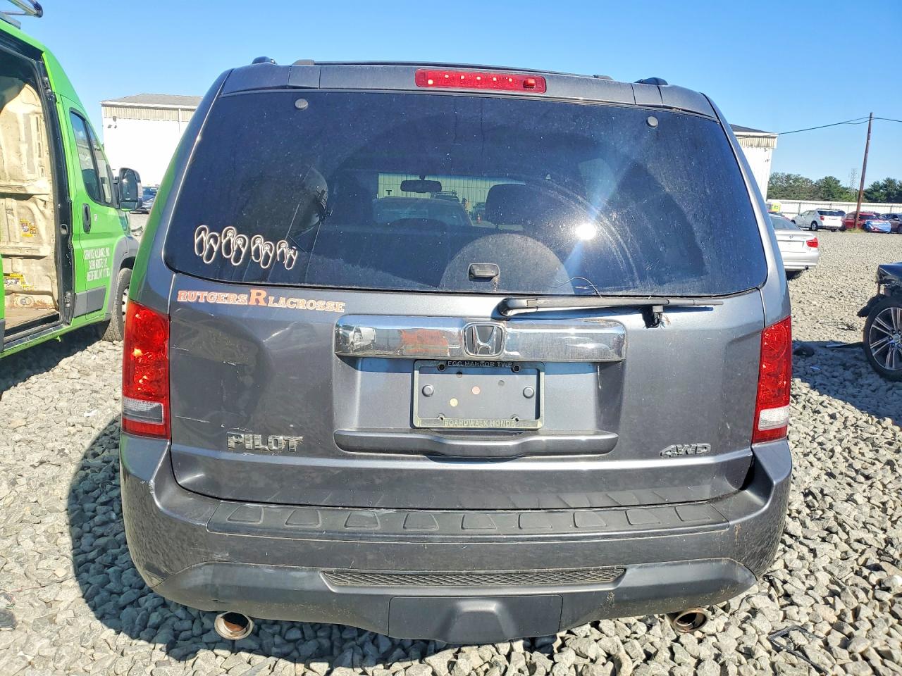 2013 Honda Pilot Exl Gray vin: 5FNYF4H54DB034460