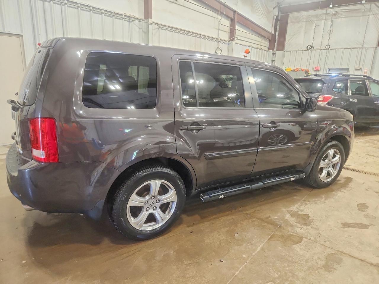 2013 Honda Pilot Exl Purple vin: 5FNYF4H54DB041814