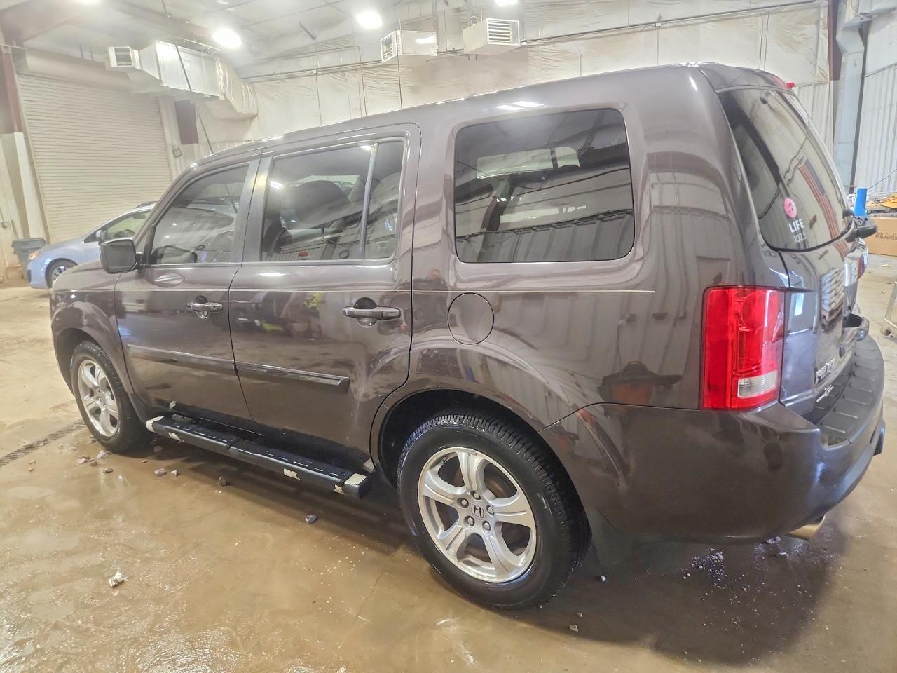2013 Honda Pilot Exl Purple vin: 5FNYF4H54DB041814
