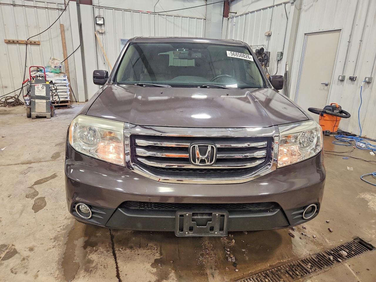2013 Honda Pilot Exl Purple vin: 5FNYF4H54DB041814