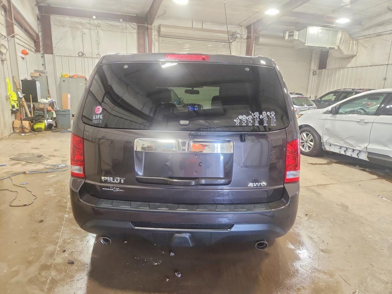 2013 Honda Pilot Exl Purple vin: 5FNYF4H54DB041814