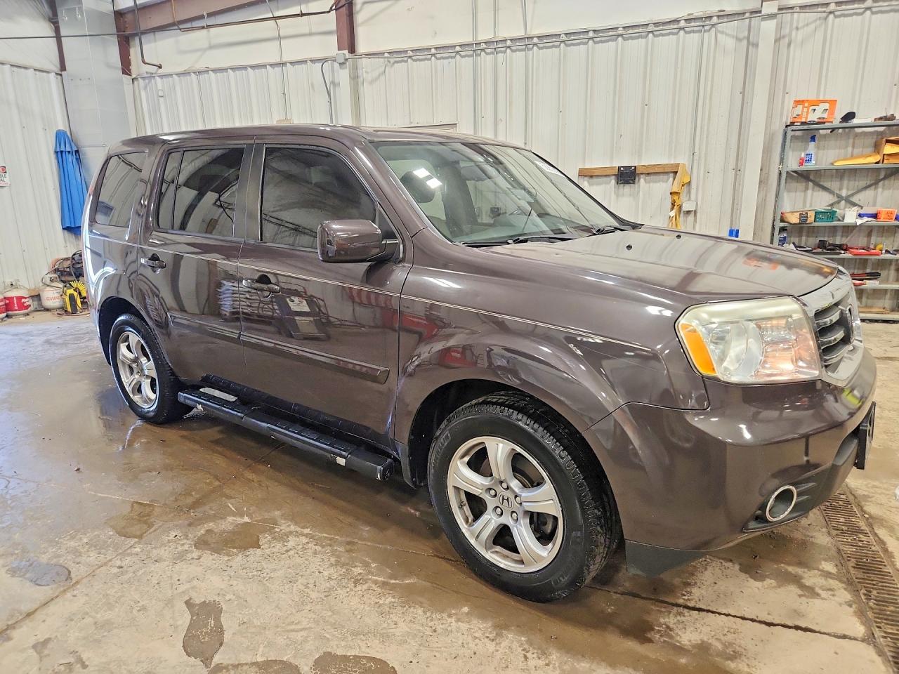 2013 Honda Pilot Exl Purple vin: 5FNYF4H54DB041814