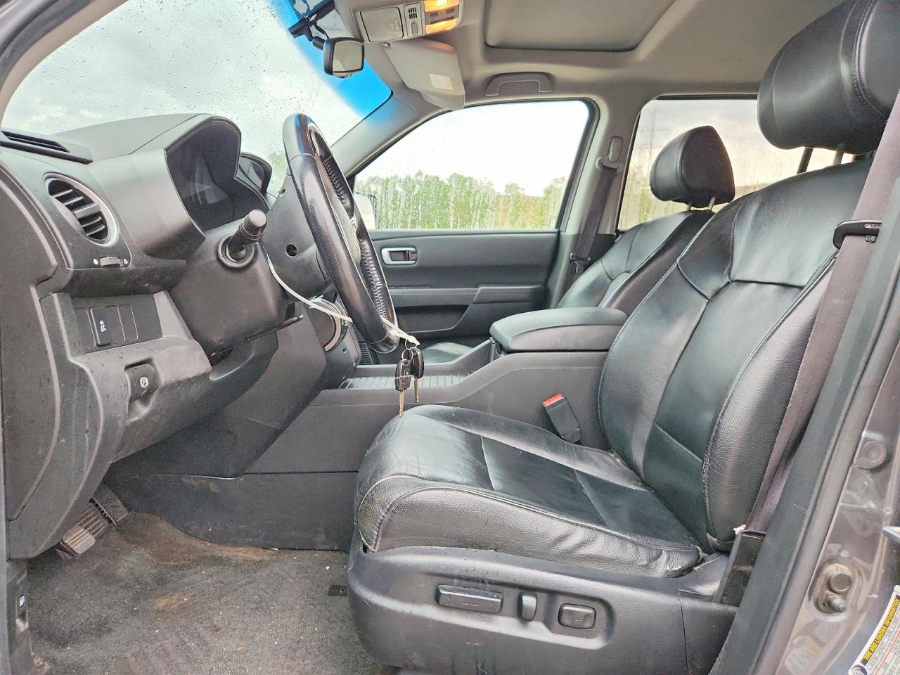 2013 Honda Pilot Exl Gray vin: 5FNYF4H54DB052862
