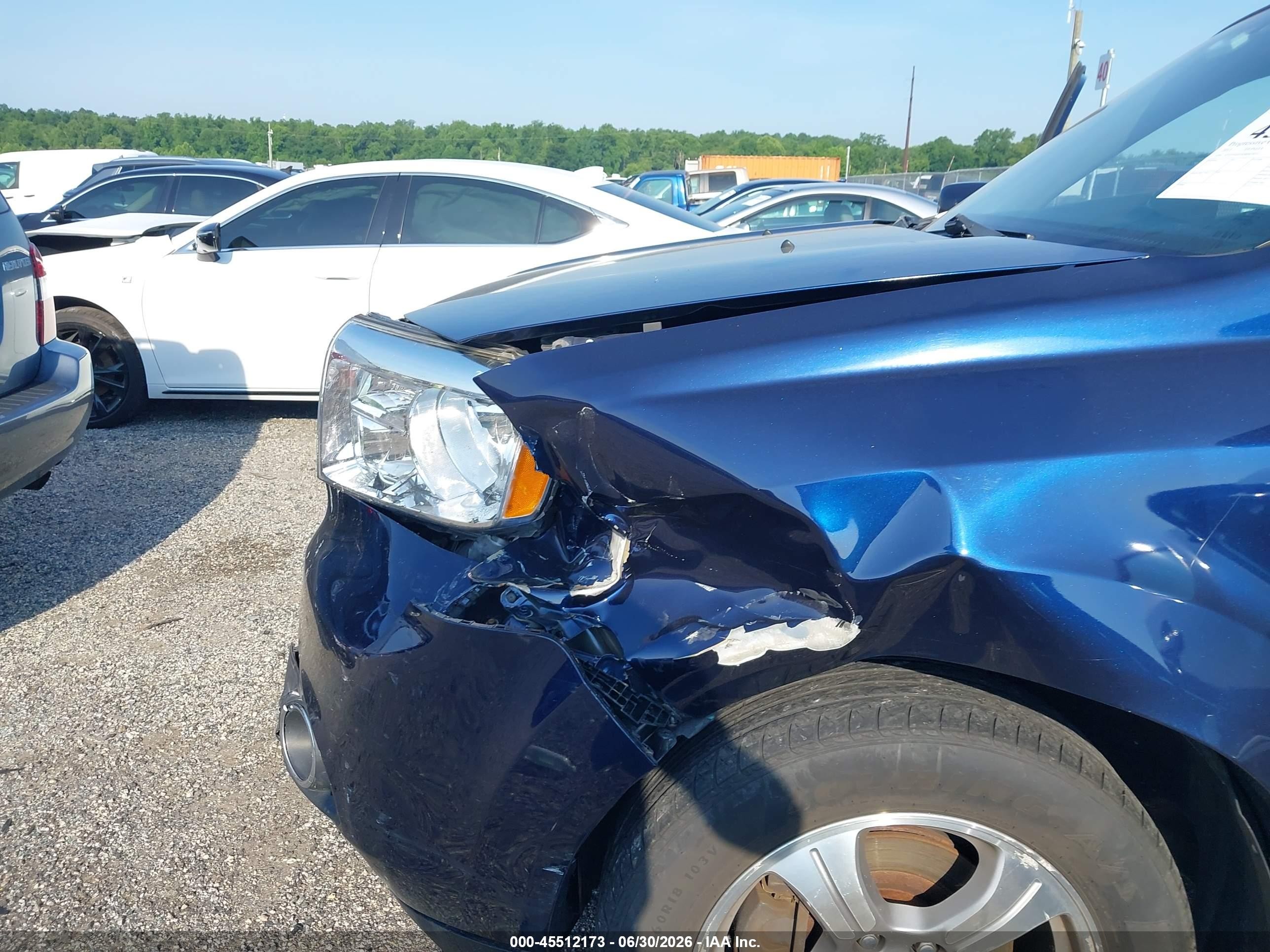 2013 Honda Pilot Ex-l Синий vin: 5FNYF4H54DB067877