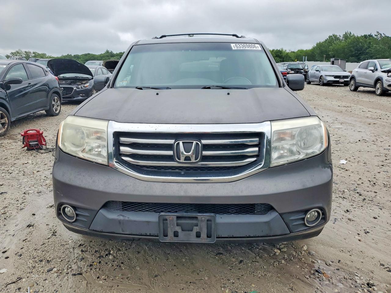 2013 Honda Pilot Exl Gray vin: 5FNYF4H54DB072755