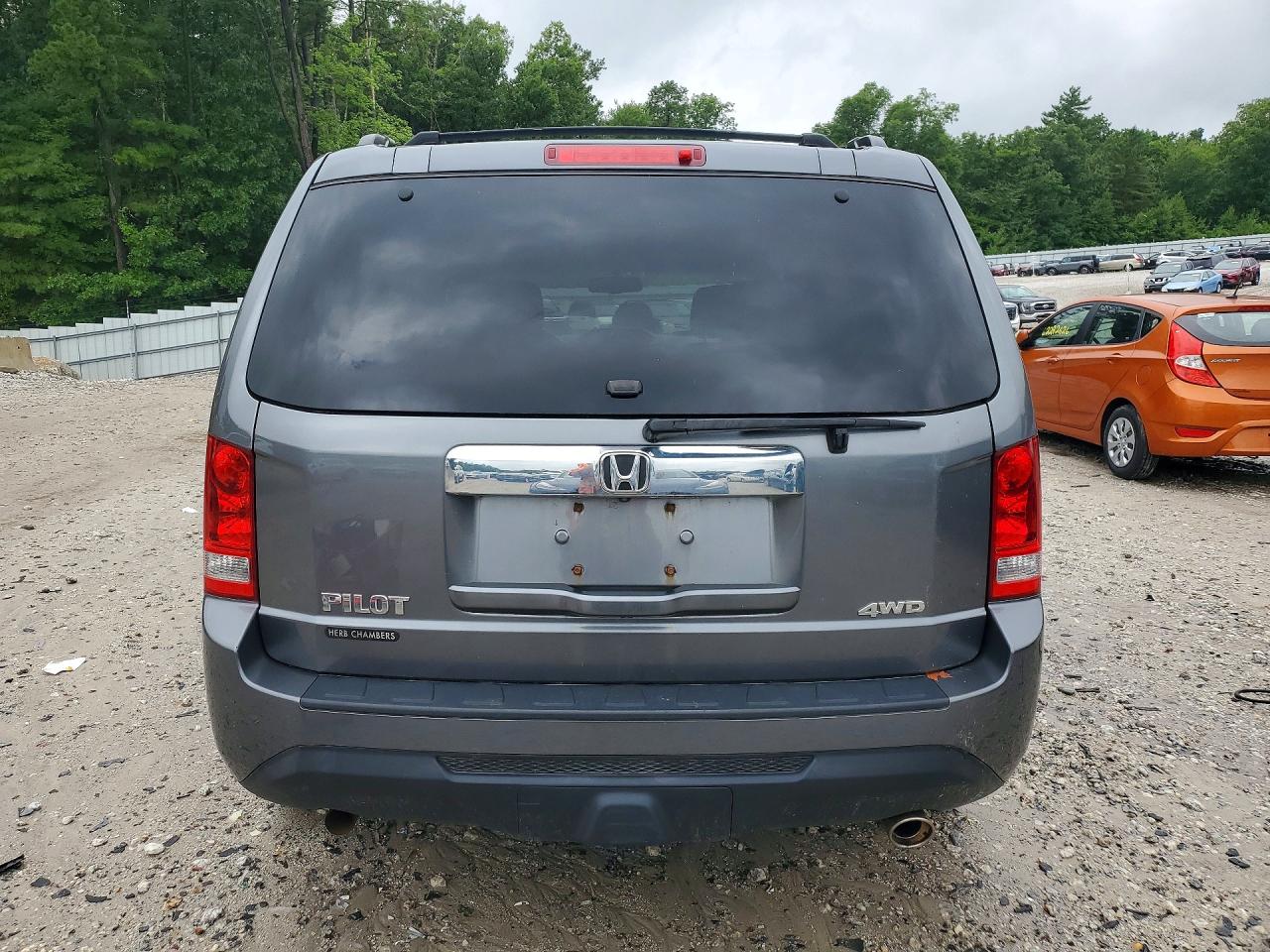 2013 Honda Pilot Exl Gray vin: 5FNYF4H54DB072755