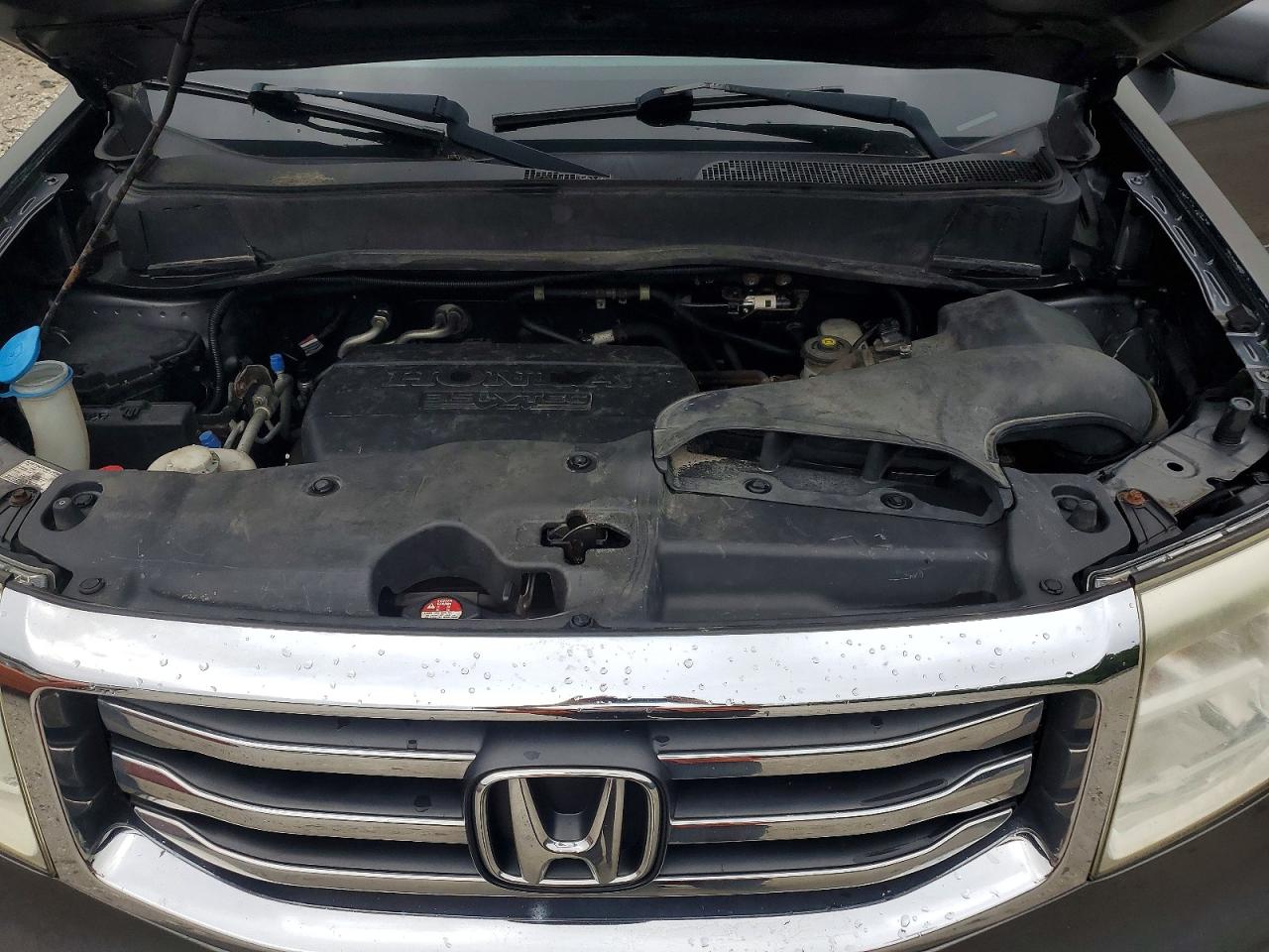 2013 Honda Pilot Exl Gray vin: 5FNYF4H54DB072755