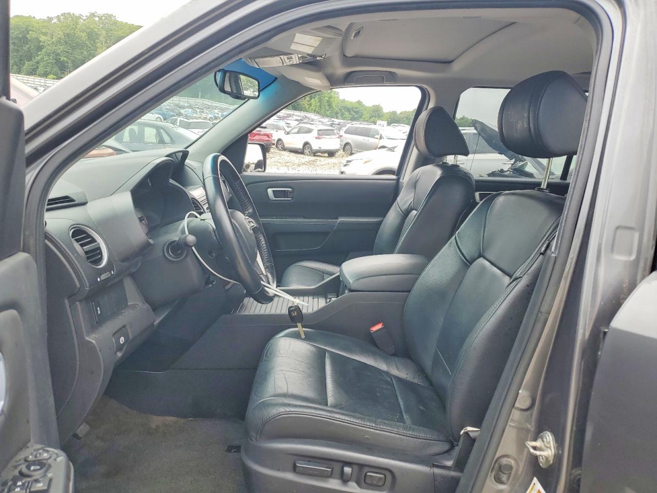 2013 Honda Pilot Exl Gray vin: 5FNYF4H54DB072755