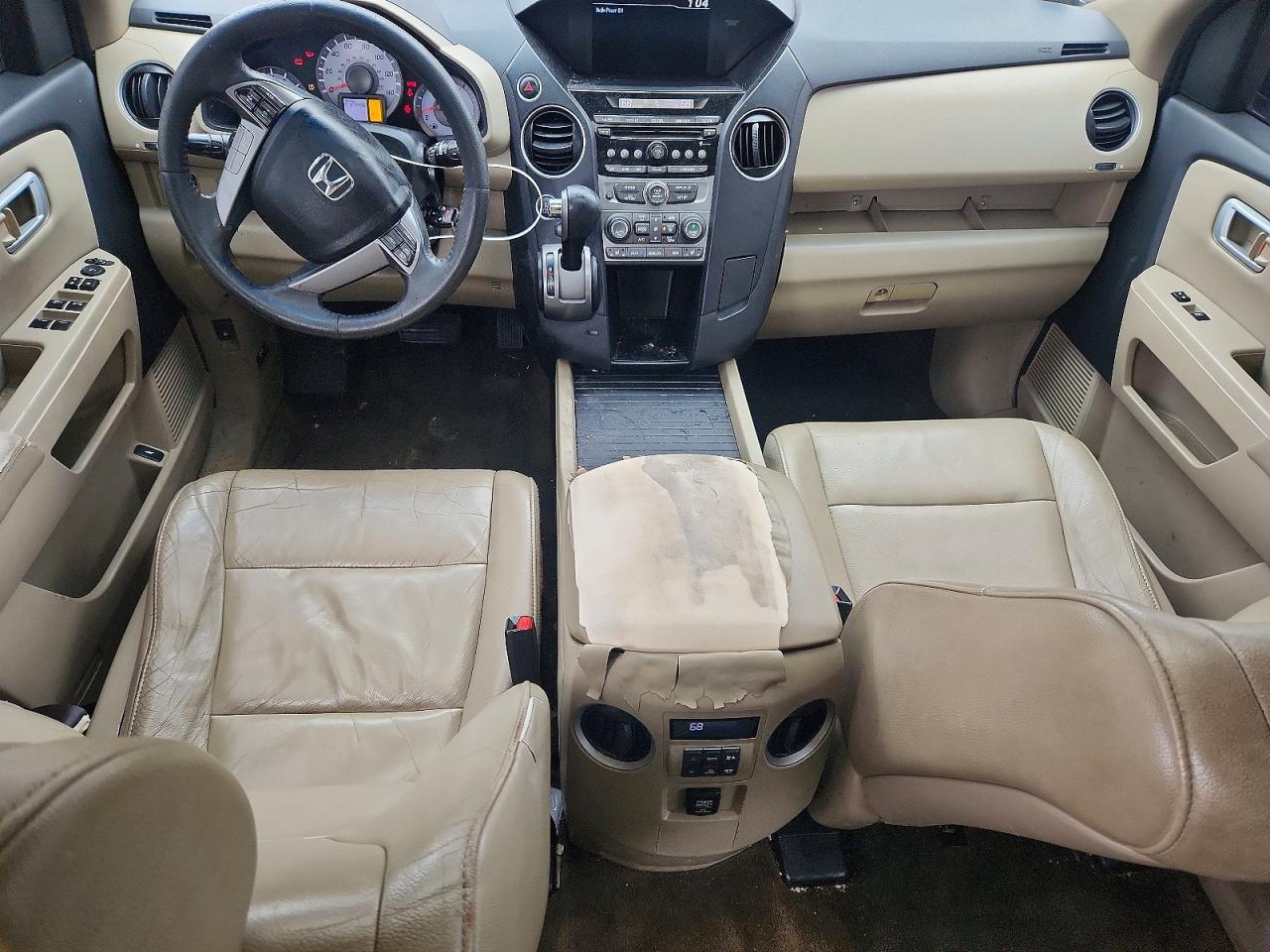 2013 Honda Pilot Exl Burgundy vin: 5FNYF4H54DB072819