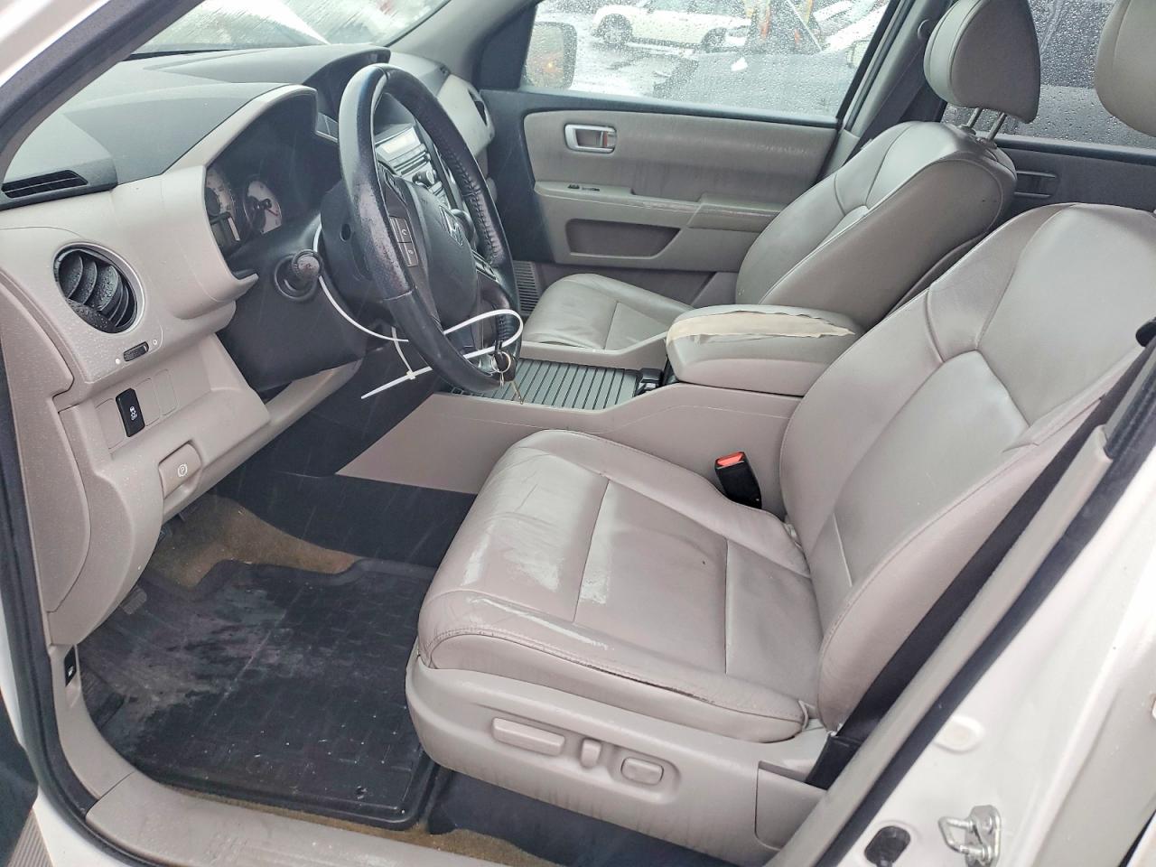 2014 Honda Pilot Exl Белый vin: 5FNYF4H54EB035710