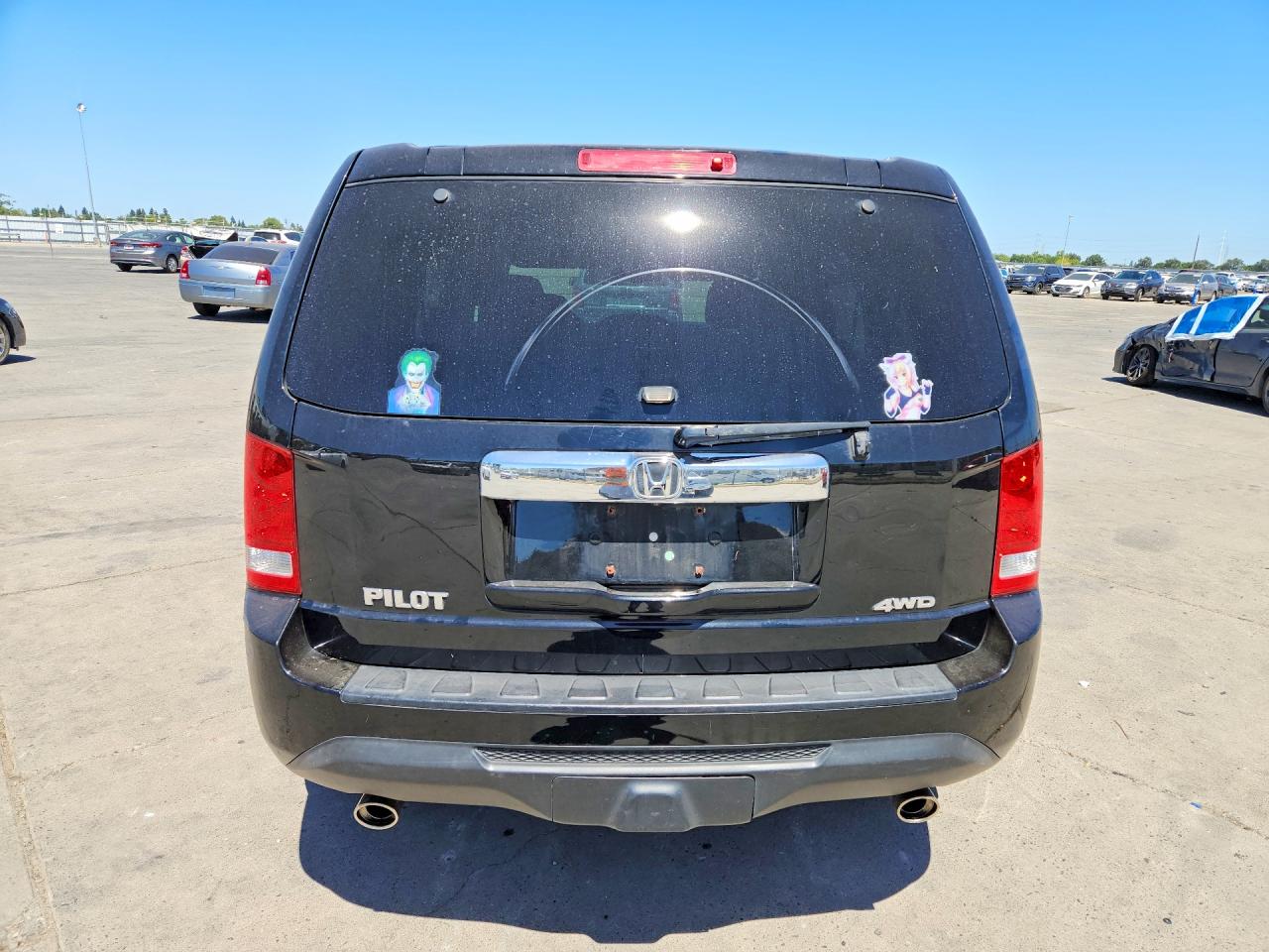 2014 Honda Pilot Exl Black vin: 5FNYF4H54EB041510