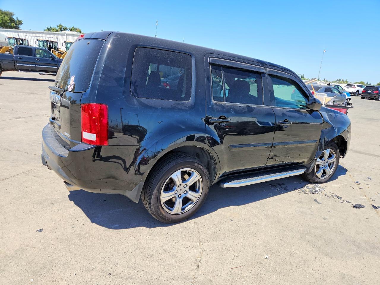 2014 Honda Pilot Exl Black vin: 5FNYF4H54EB041510