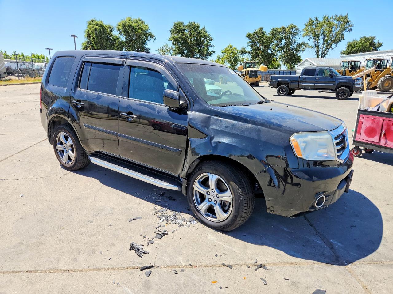 2014 Honda Pilot Exl Black vin: 5FNYF4H54EB041510