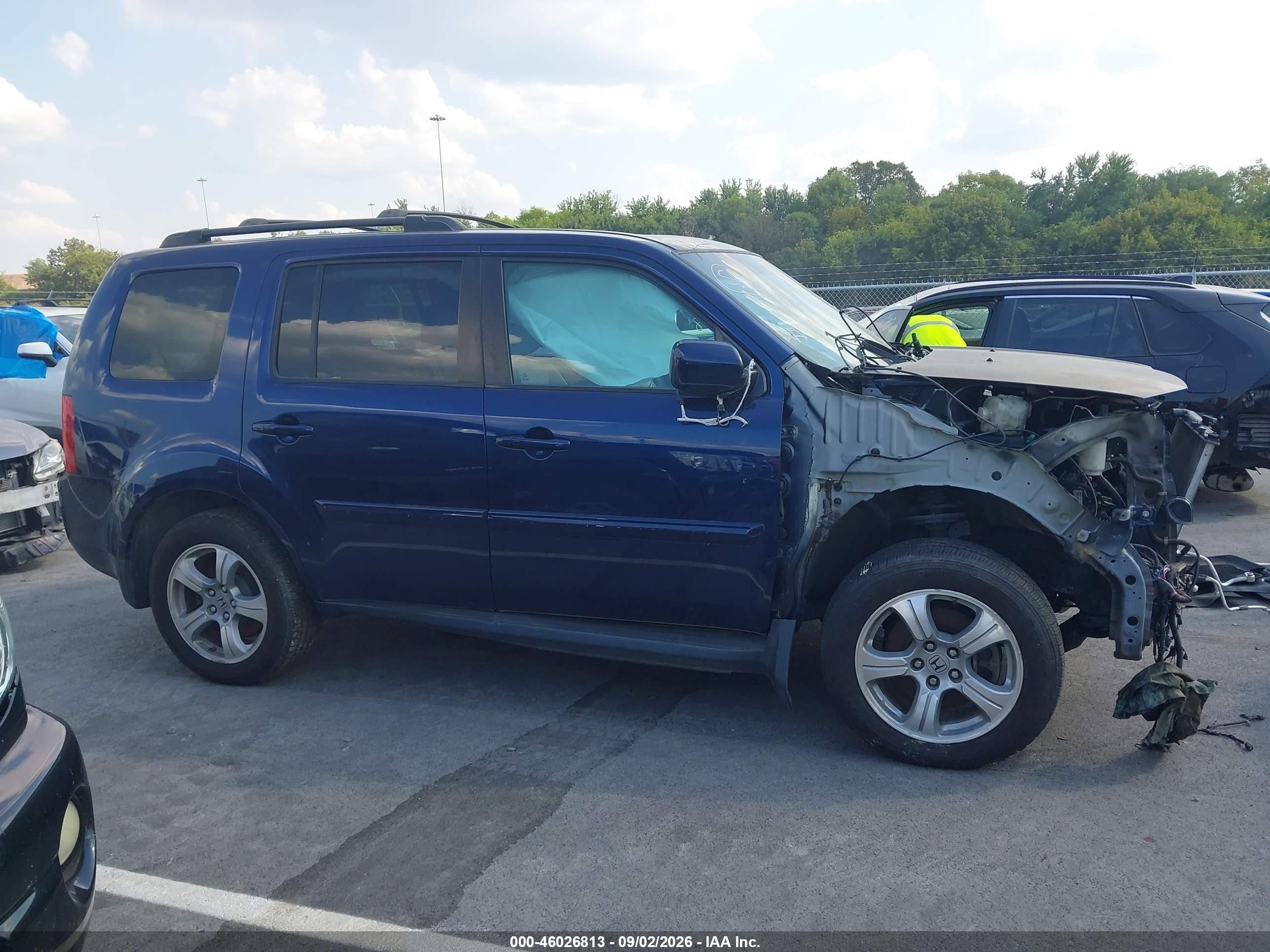 2014 Honda Pilot Ex-l Black vin: 5FNYF4H54EB042222