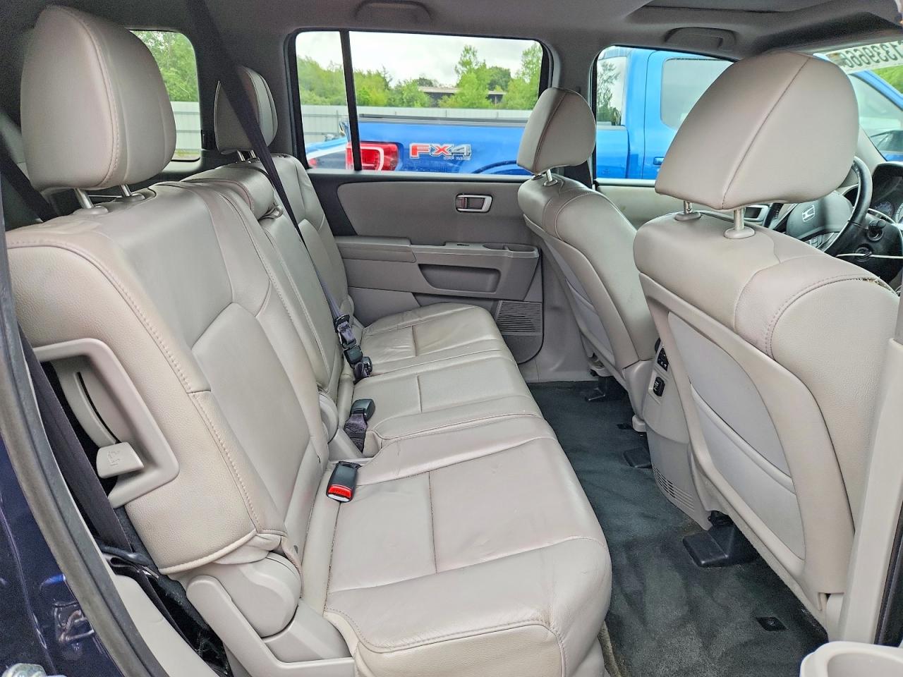 2014 Honda Pilot Exl Синий vin: 5FNYF4H54EB045072