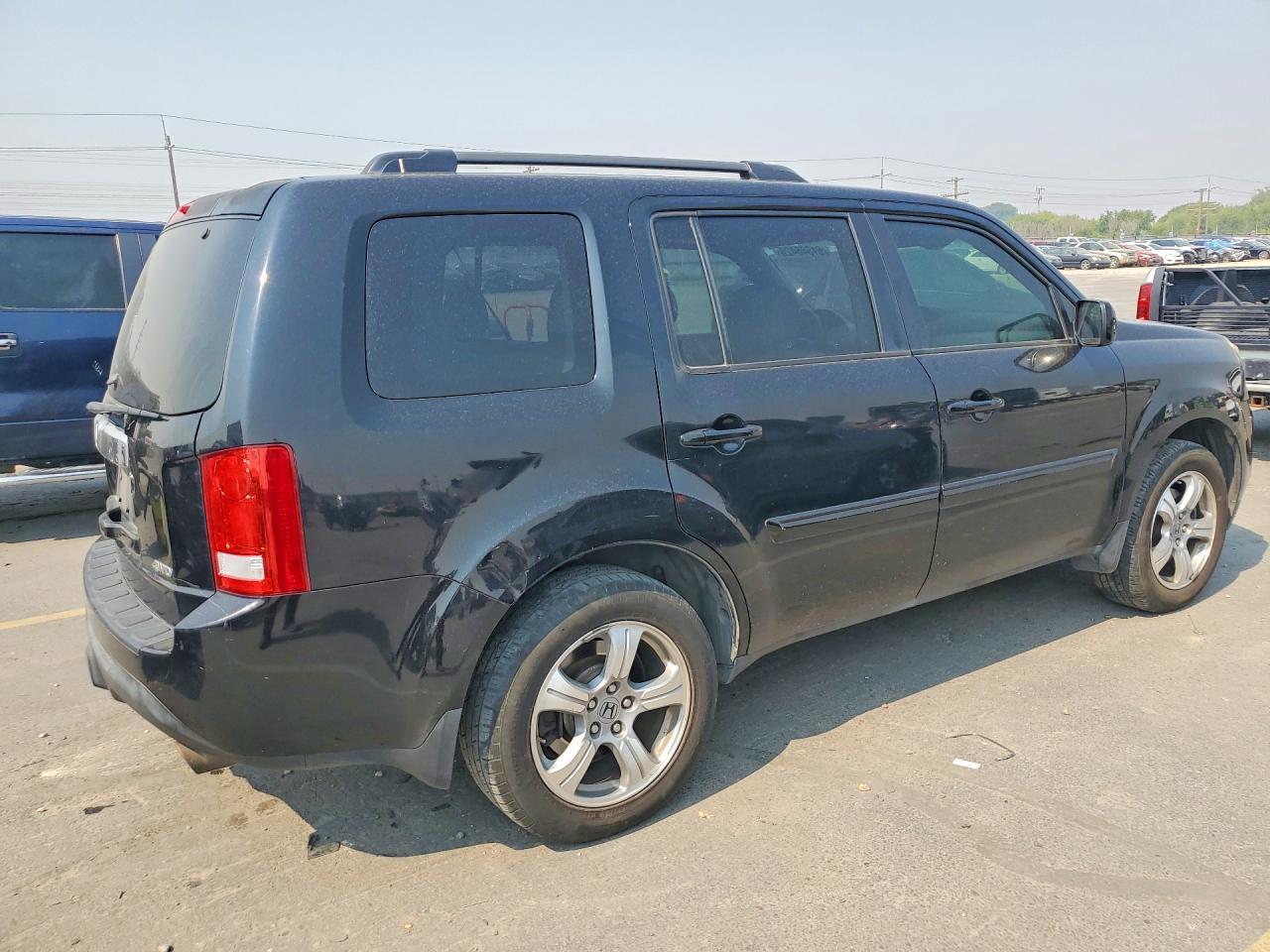 2014 Honda Pilot Exl Black vin: 5FNYF4H54EB051146