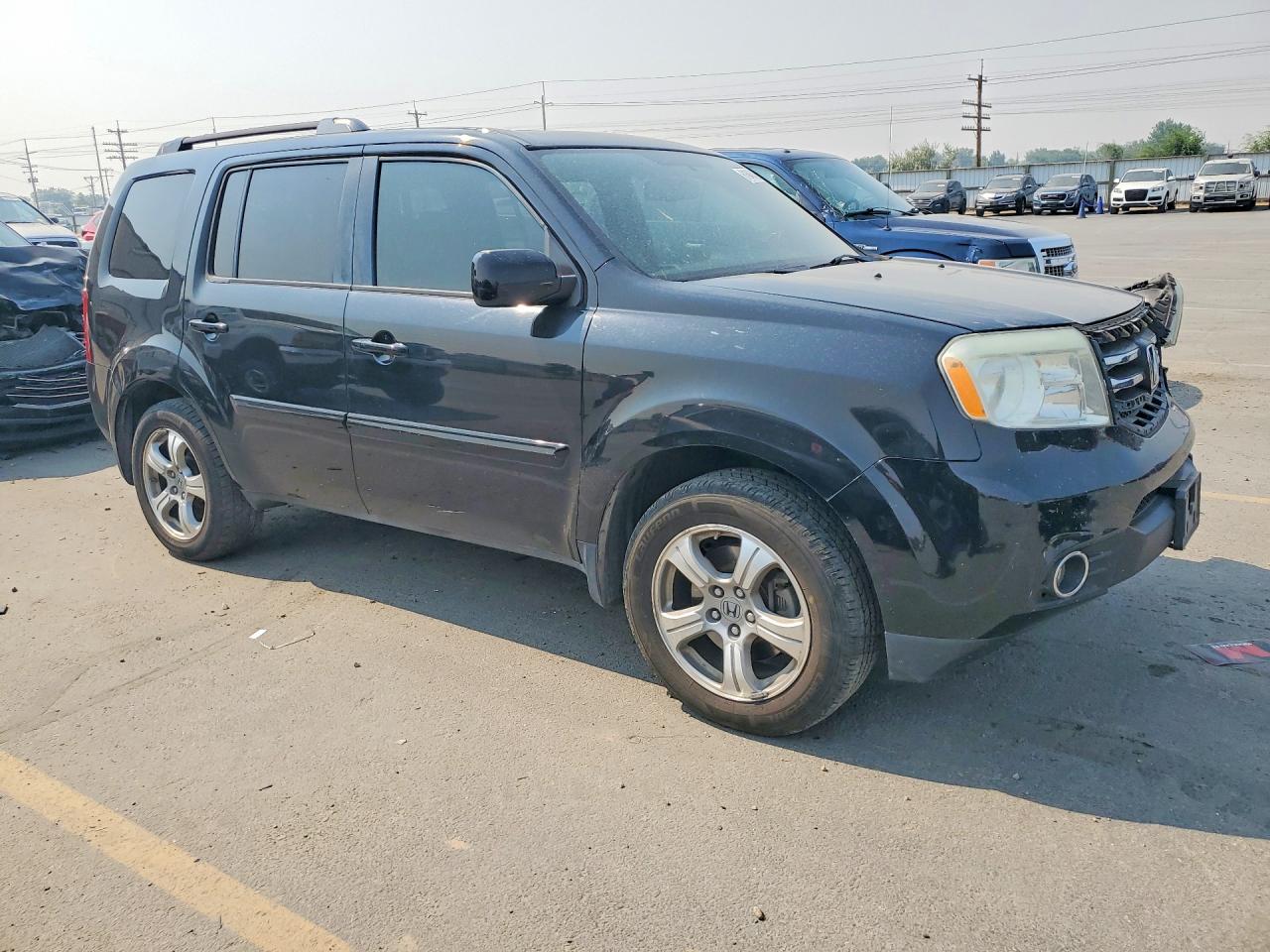 2014 Honda Pilot Exl Black vin: 5FNYF4H54EB051146
