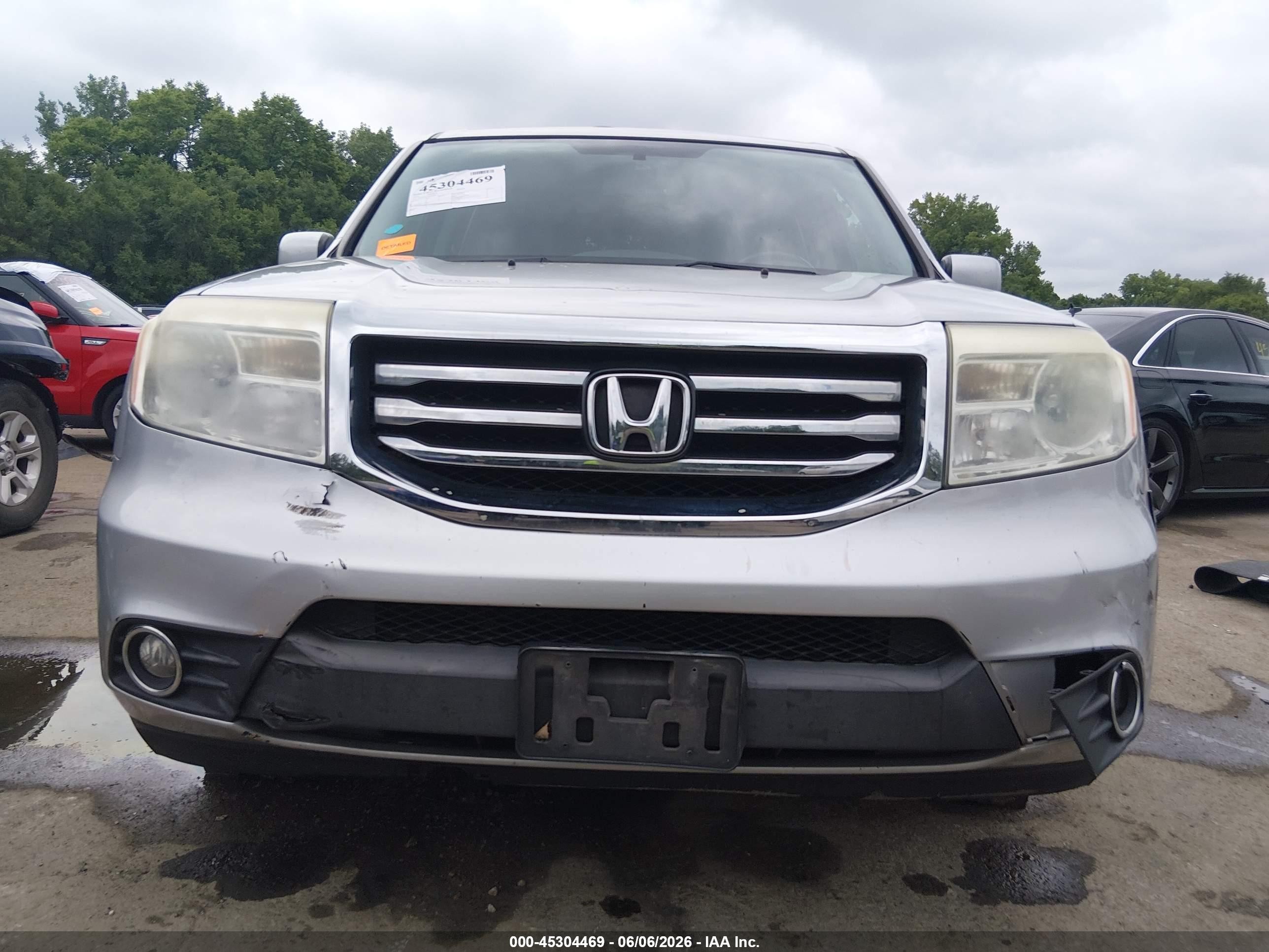 2015 Honda Pilot Ex-l Серебряный vin: 5FNYF4H54FB008623