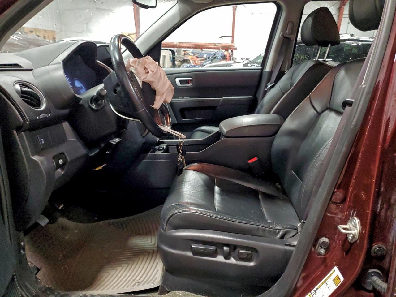 2015 Honda Pilot Exl Red vin: 5FNYF4H54FB033053