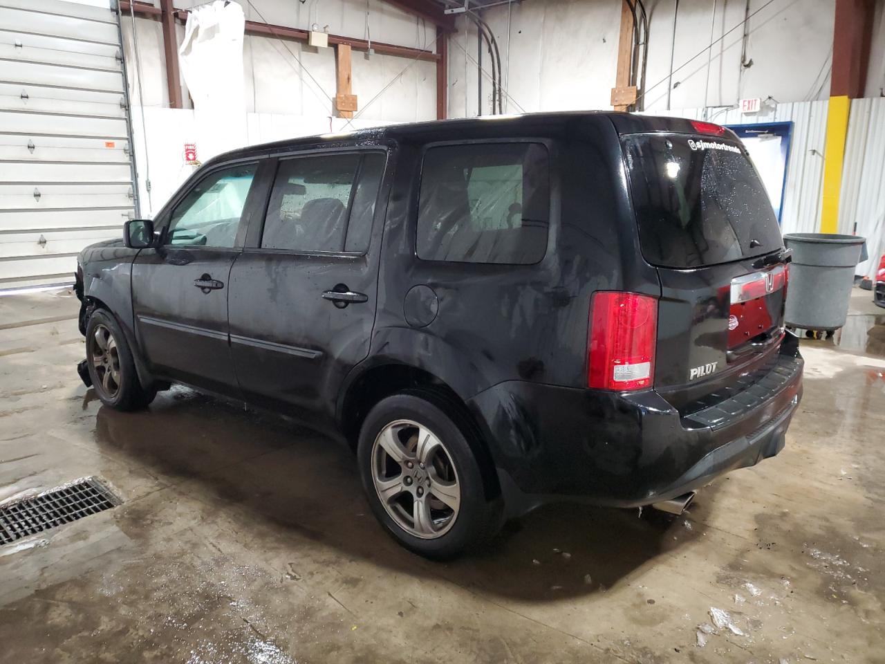 2015 Honda Pilot Exl Black vin: 5FNYF4H54FB040701