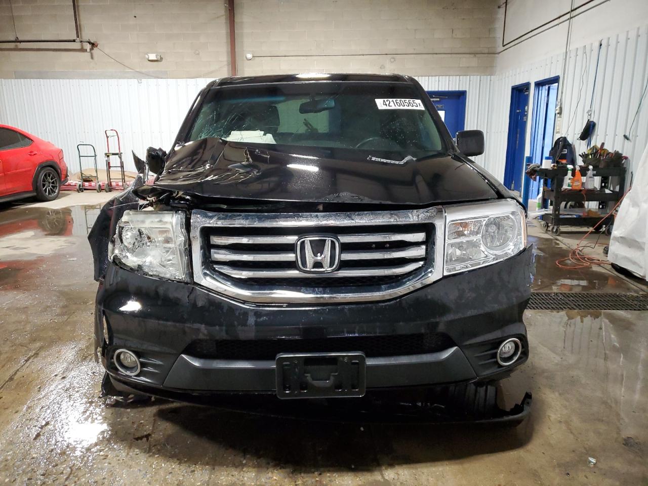 2015 Honda Pilot Exl Black vin: 5FNYF4H54FB040701