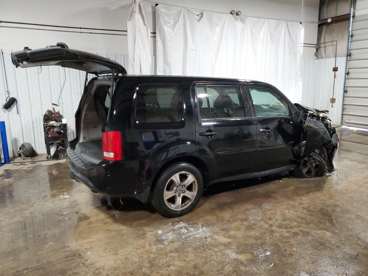 2015 Honda Pilot Exl Black vin: 5FNYF4H54FB040701