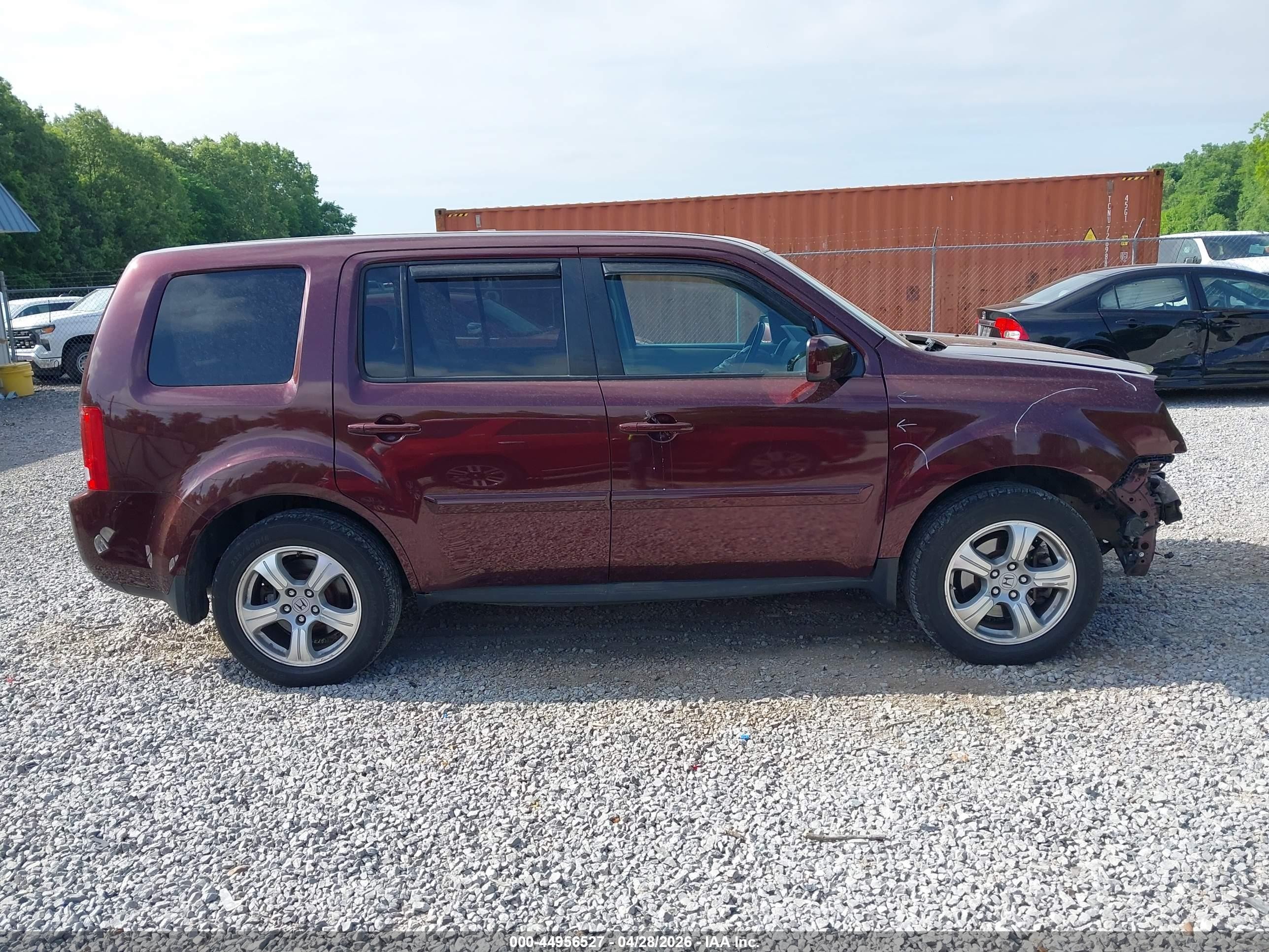 2015 Honda Pilot Ex-l Черный vin: 5FNYF4H54FB042125