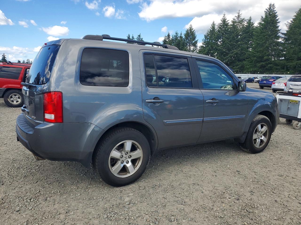 2010 Honda Pilot Exl Silver vin: 5FNYF4H55AB034916