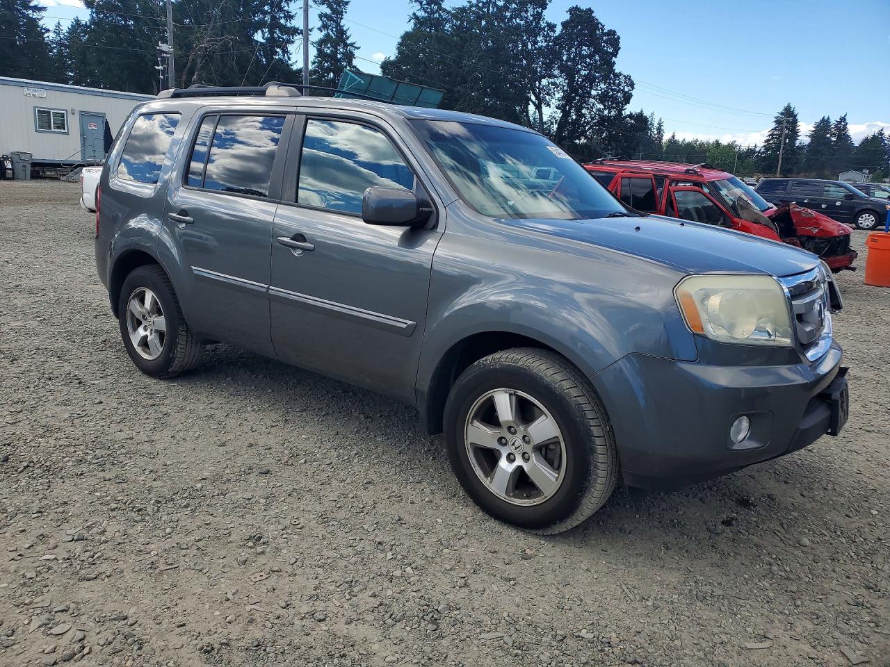2010 Honda Pilot Exl Silver vin: 5FNYF4H55AB034916