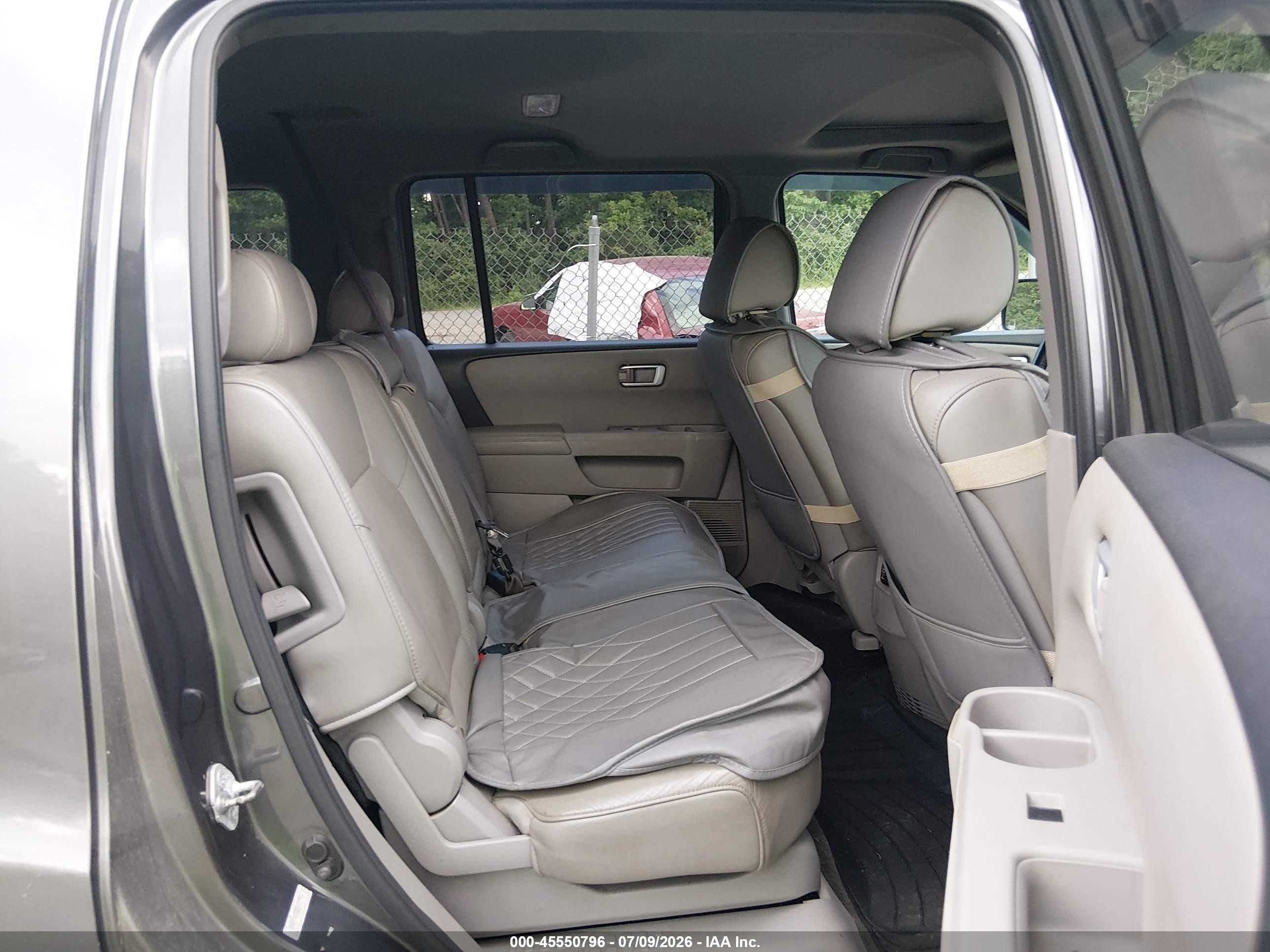 2011 Honda Pilot Ex-l Черный vin: 5FNYF4H55BB007751