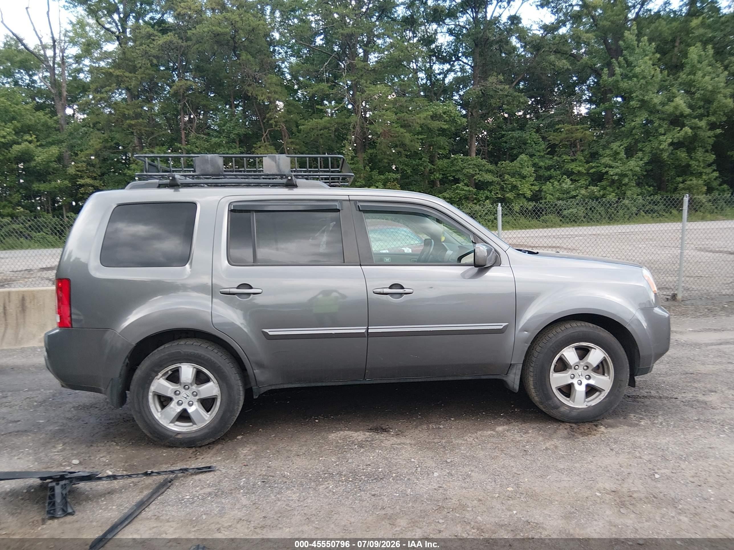 2011 Honda Pilot Ex-l Черный vin: 5FNYF4H55BB007751