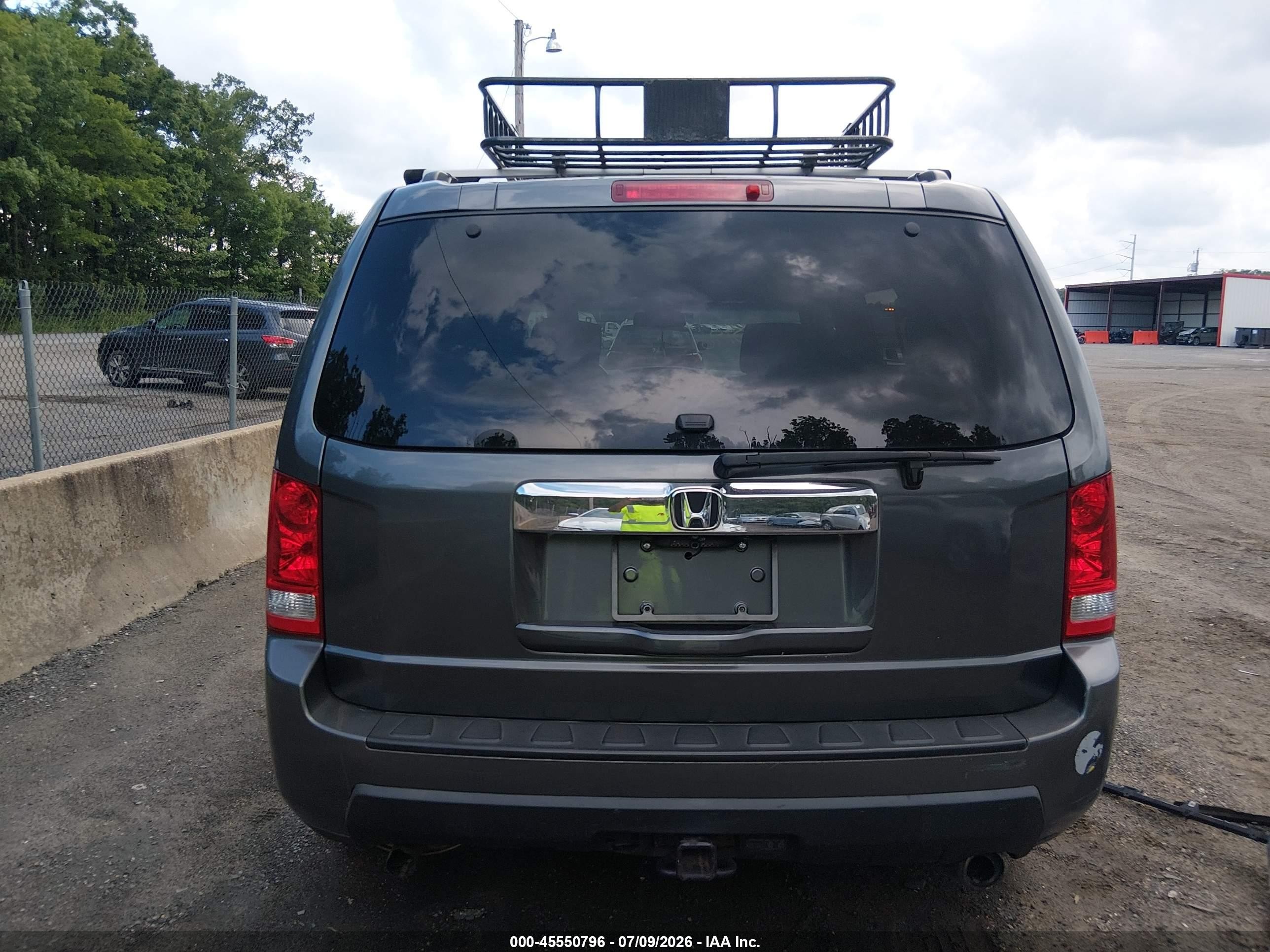 2011 Honda Pilot Ex-l Черный vin: 5FNYF4H55BB007751