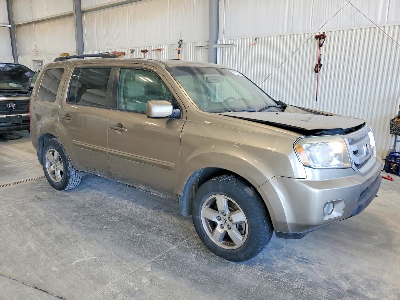 2011 Honda Pilot Exl Tan vin: 5FNYF4H55BB026056