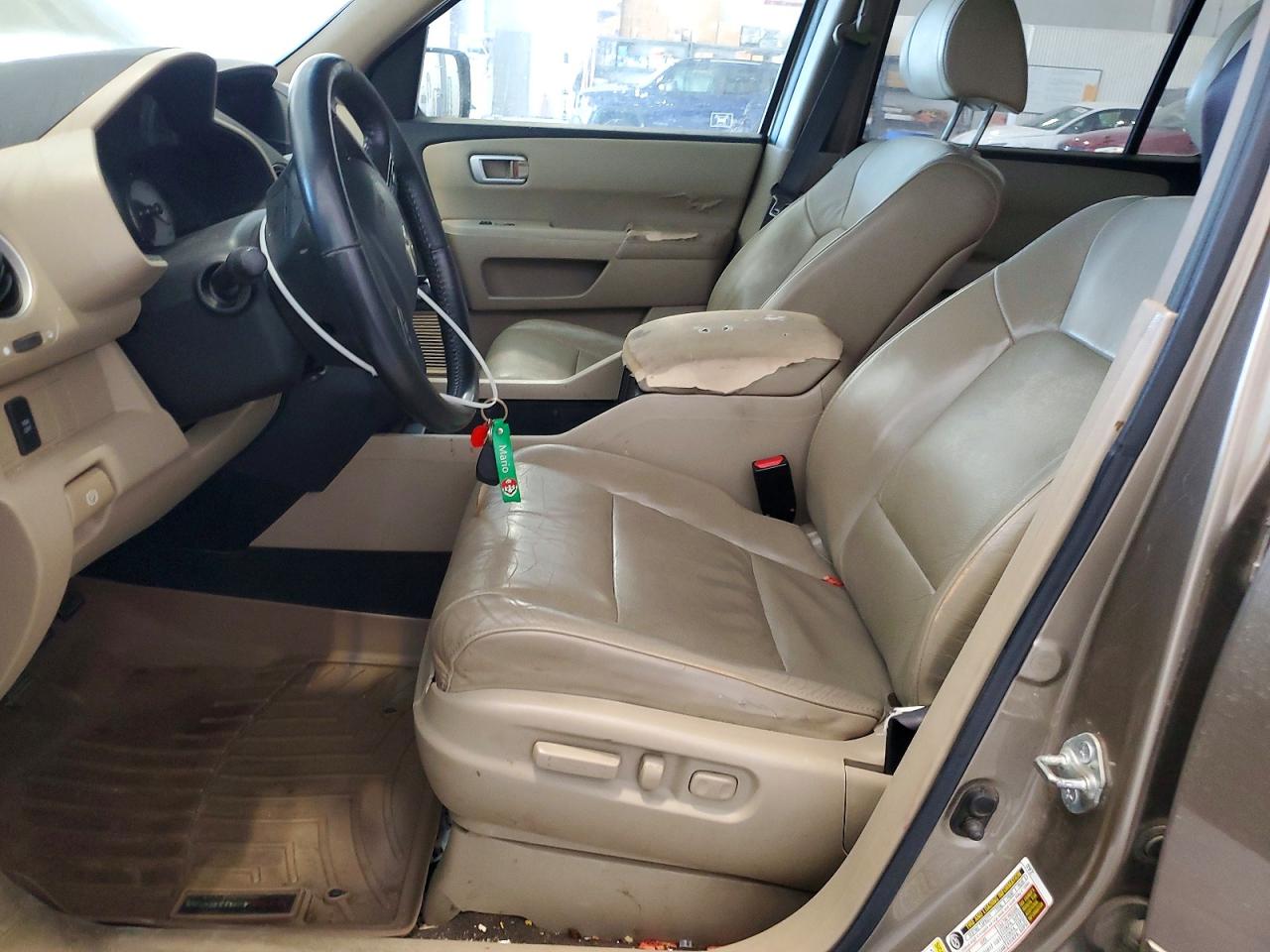2011 Honda Pilot Exl Tan vin: 5FNYF4H55BB026056