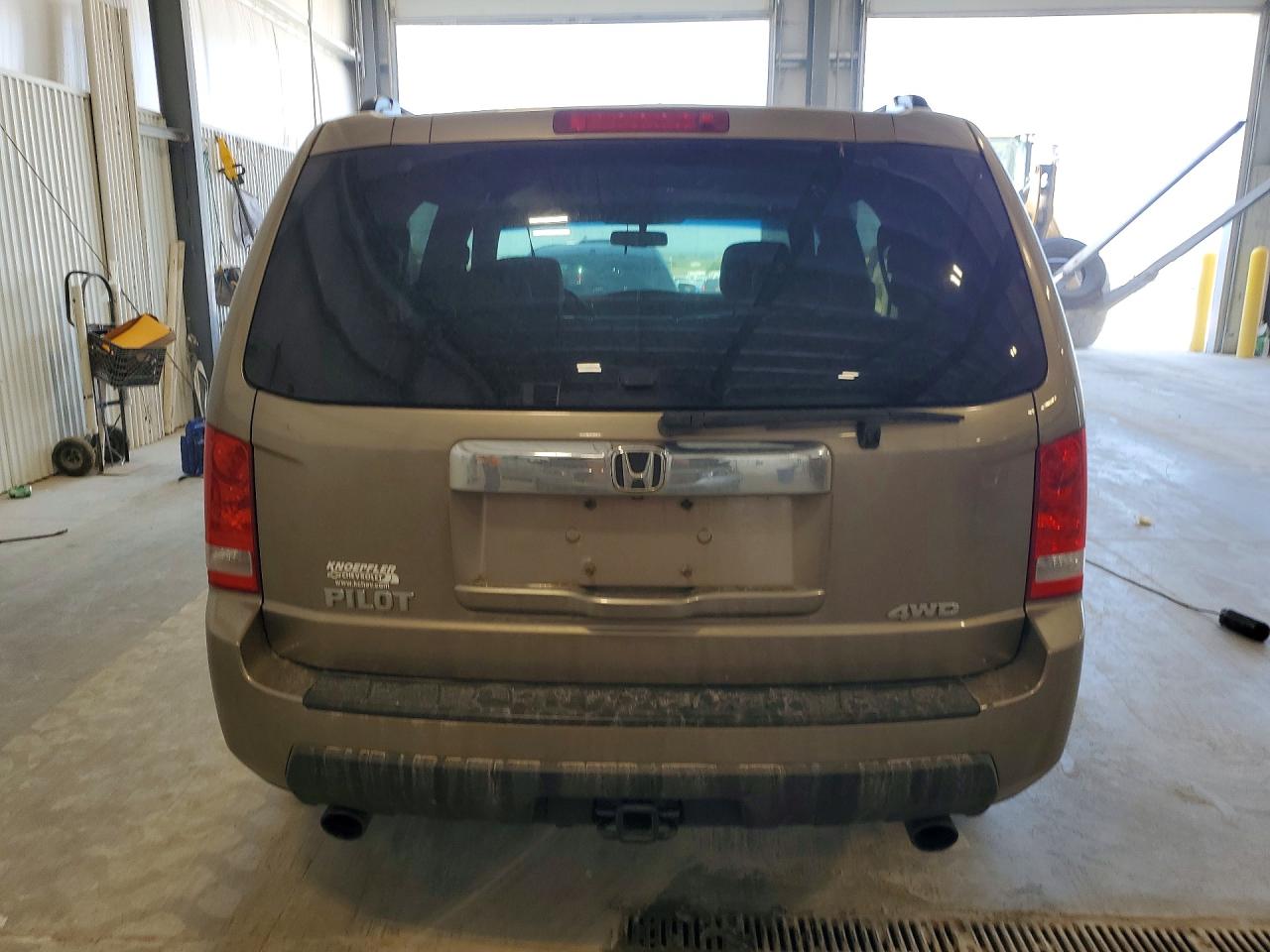 2011 Honda Pilot Exl Tan vin: 5FNYF4H55BB026056
