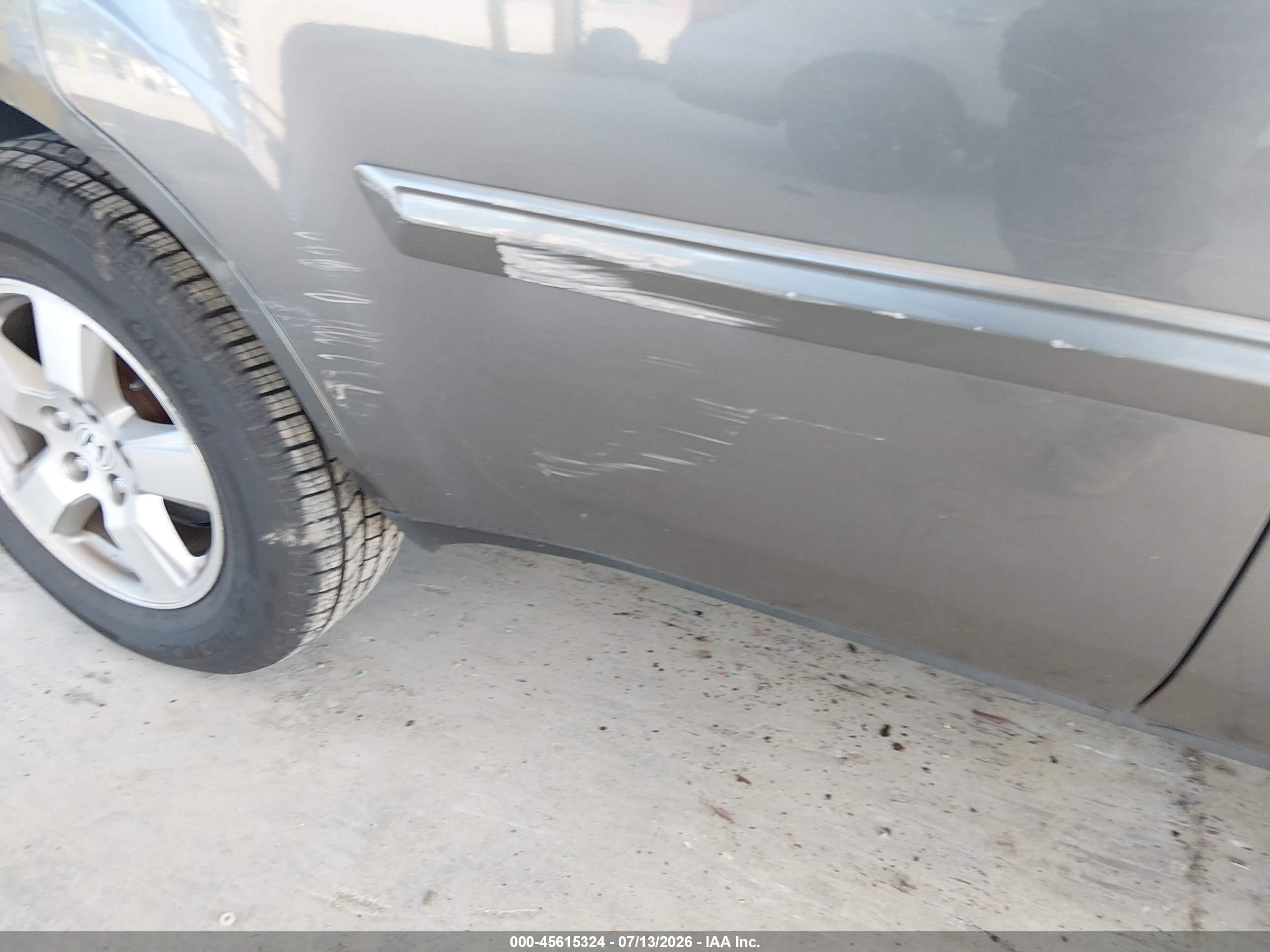 2011 Honda Pilot Ex-l Gray vin: 5FNYF4H55BB052950