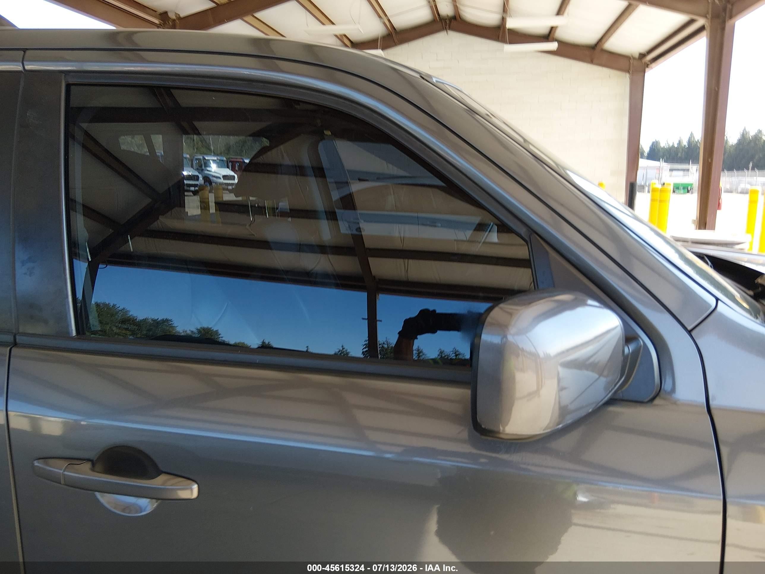2011 Honda Pilot Ex-l Gray vin: 5FNYF4H55BB052950