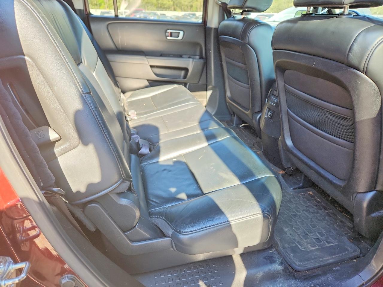 2011 Honda Pilot Exl Maroon vin: 5FNYF4H55BB056481