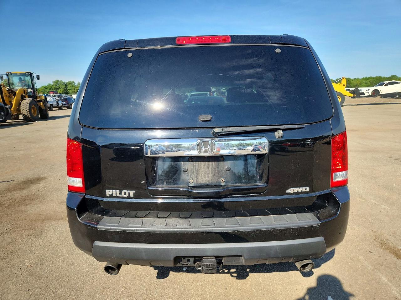 2011 Honda Pilot Exl Black vin: 5FNYF4H55BB073703
