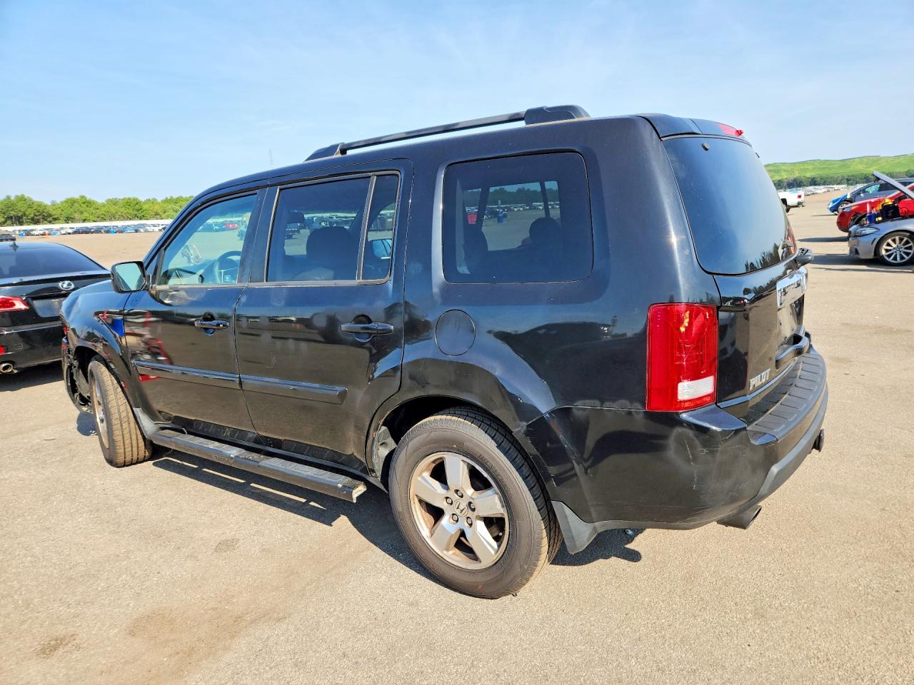 2011 Honda Pilot Exl Black vin: 5FNYF4H55BB073703