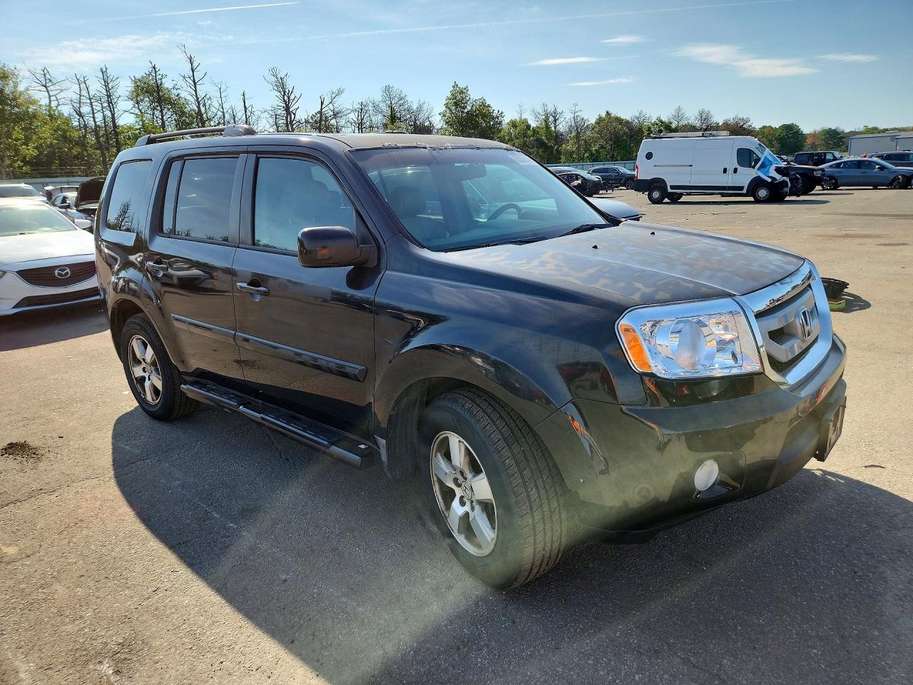 2011 Honda Pilot Exl Black vin: 5FNYF4H55BB073703