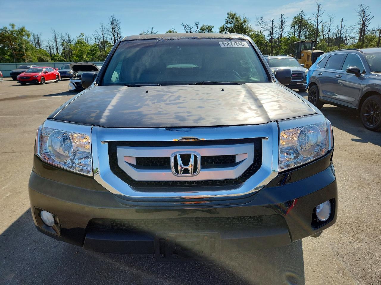 2011 Honda Pilot Exl Black vin: 5FNYF4H55BB073703