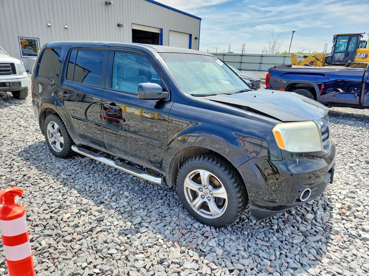 2012 Honda Pilot Exl Black vin: 5FNYF4H55CB002079