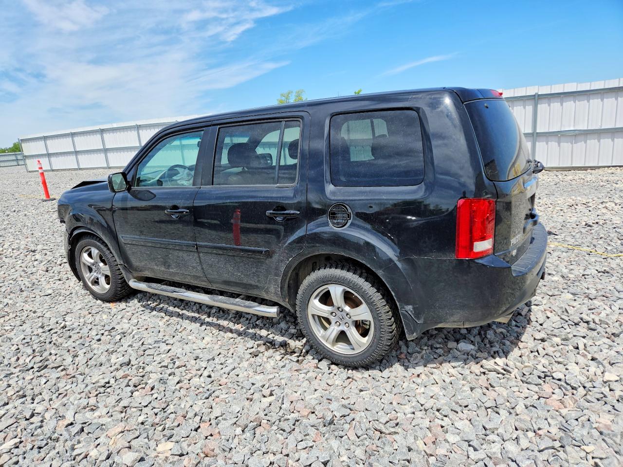 2012 Honda Pilot Exl Black vin: 5FNYF4H55CB002079
